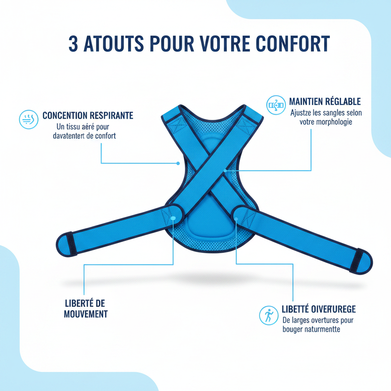 PostureFlex Air 3 atouts