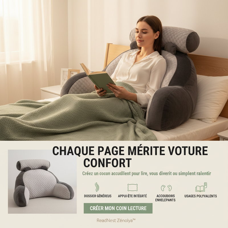 ReadNest Zénolya™ – Chaque page mérite votre confort
