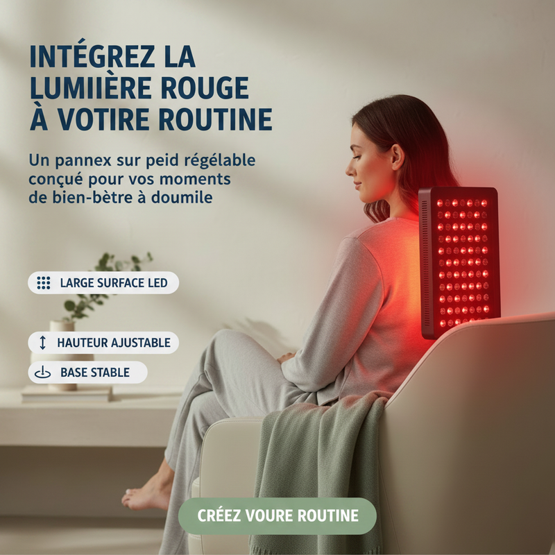 RedVital Zénolya – Intégrez la lumière rouge à votre routine – CTA