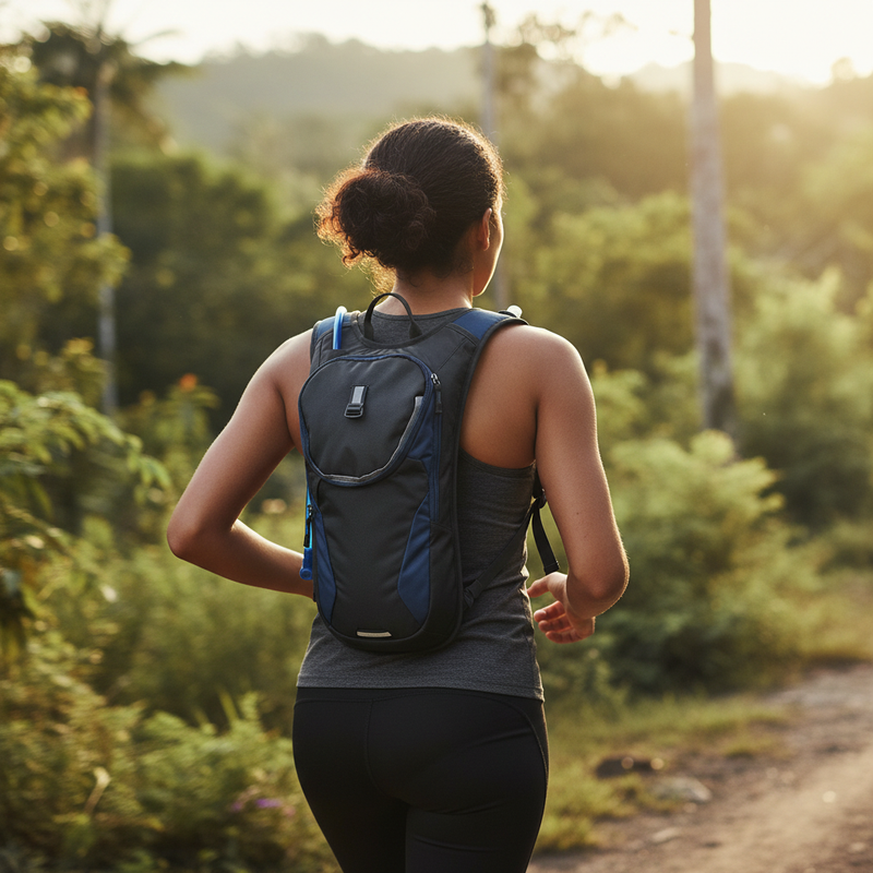 TrailFlow Zénolya – Visuel lifestyle trail sans texte