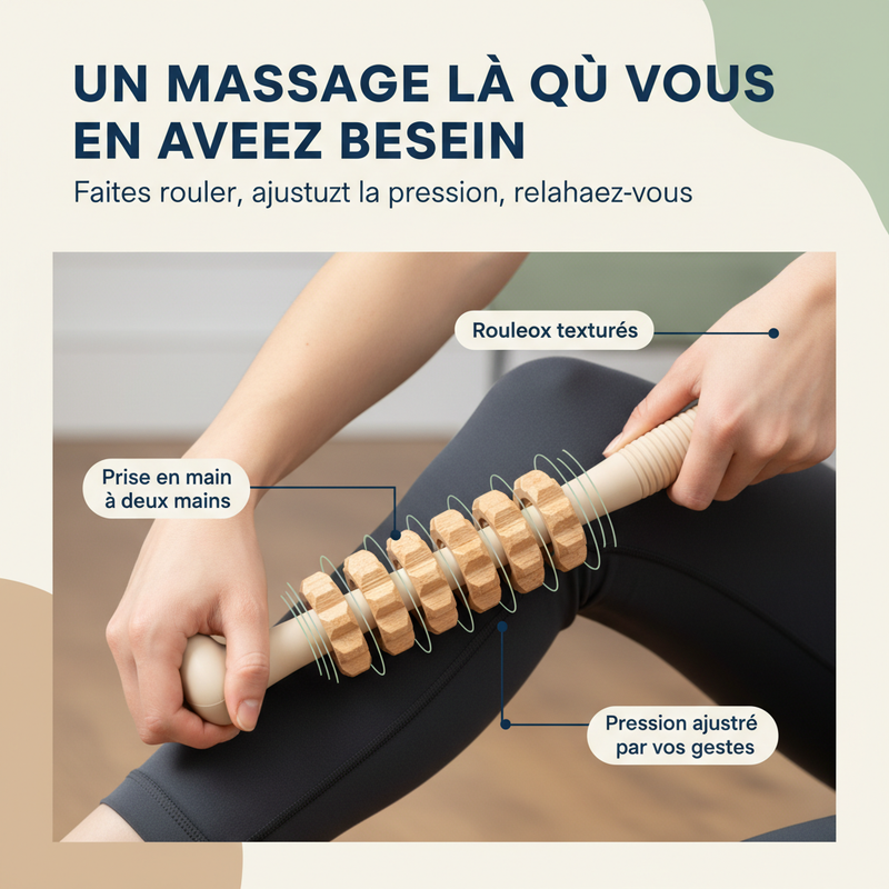 Un massage là où vous en avez besoin — RecoveryRoll Zénolya