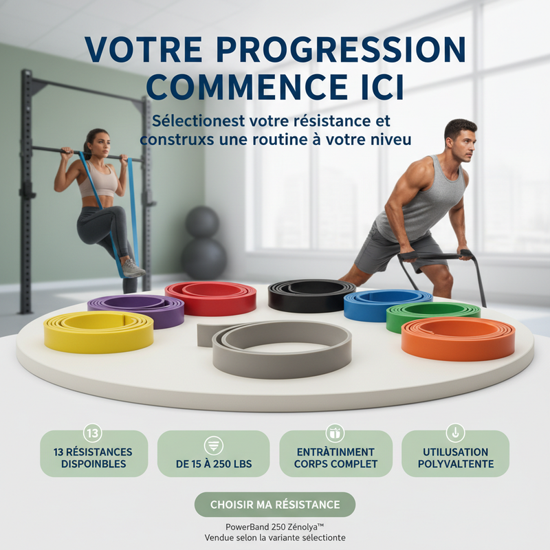 Votre progression commence ici — PowerBand 250 Zénolya