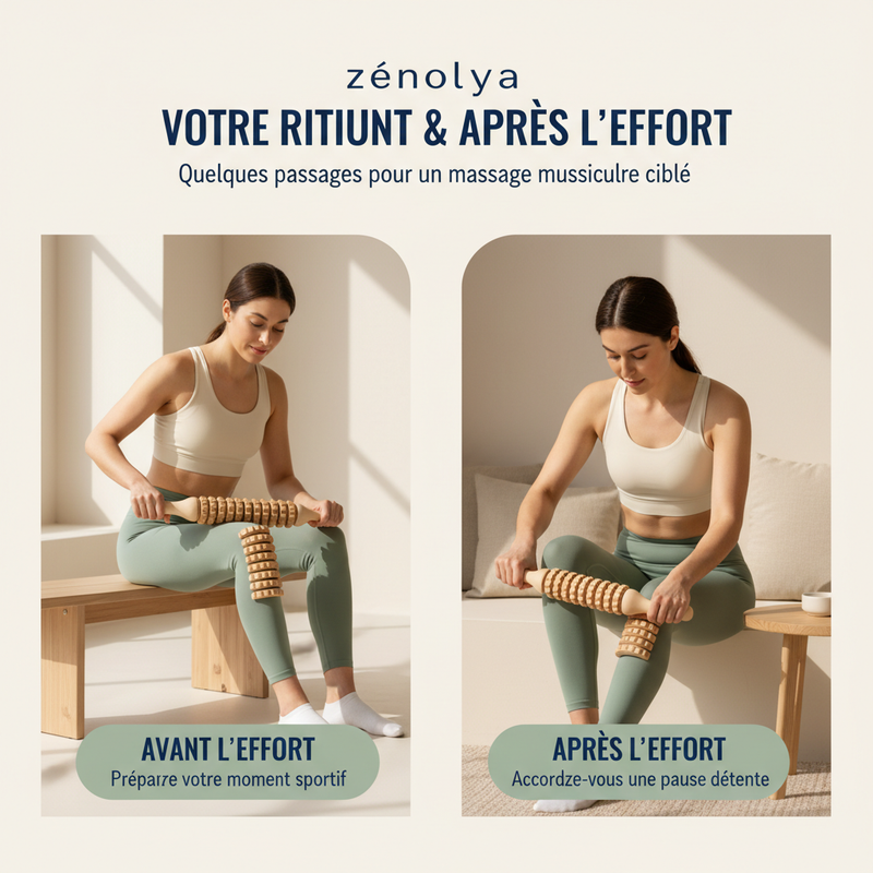 Votre rituel avant & après l'effort — RecoveryRoll Zénolya