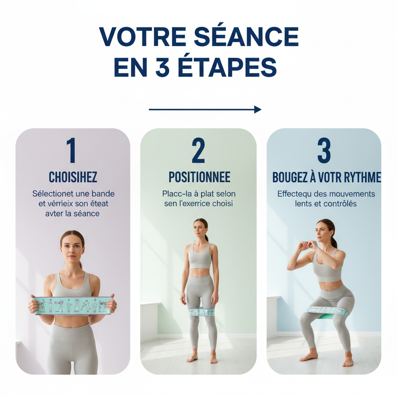 Votre séance en 3 étapes — FlexBody 4 Zénolya